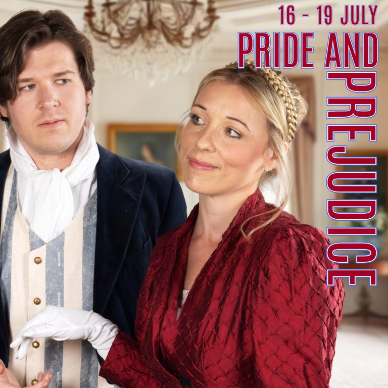 Pride and Prejudice at Guildburys Picnic Theatre. 16 – 19 July 2025