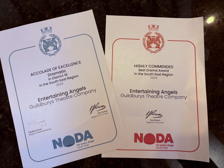 Entertaining Angels wins NODA awards