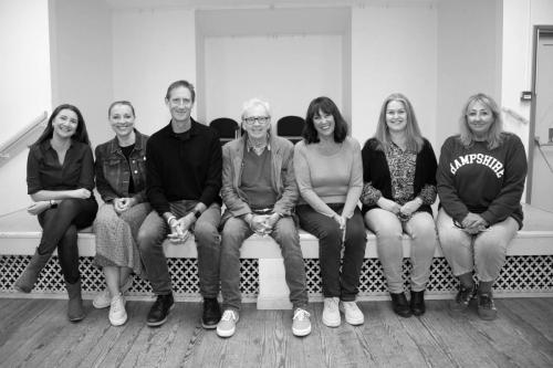 Cast, author and director